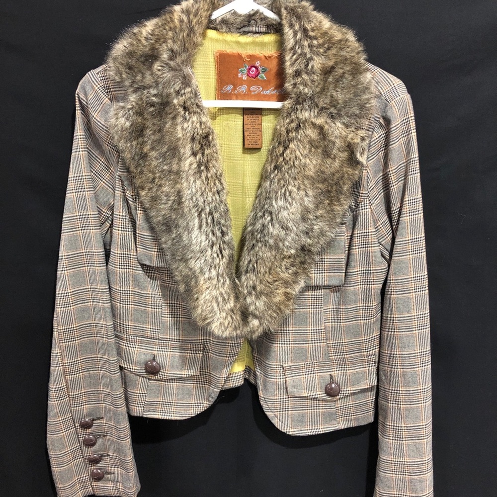 Plaid jacket